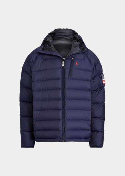 Chaquetas De Plumas Polo Ralph Lauren Hombre Azul Marino - Glacier Heated - WSCER3286